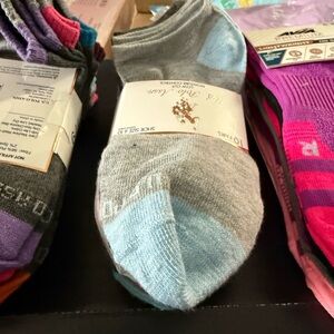 US POLO ASSN  Men's Athletic Socks in Gray and Light Blue AND MORE COLORS